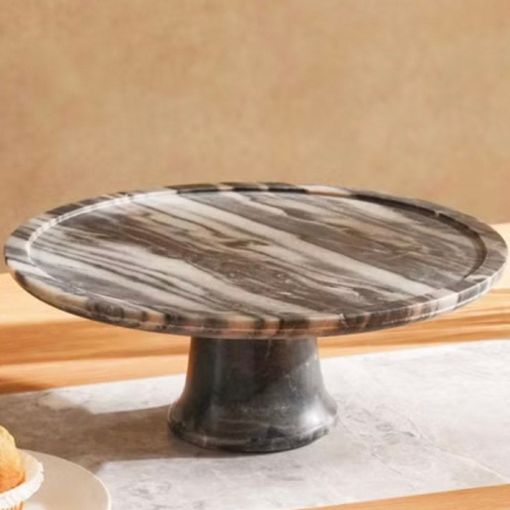 The Quarry Marble Cake Stand