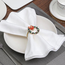 Load image into Gallery viewer, The Christmas Wreath Napkin Ring
