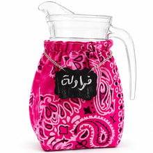 Load image into Gallery viewer, The Bandana Chalkboard Jug in Pink
