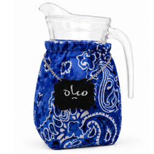 Load image into Gallery viewer, The Bandana Chalkboard Jug in Blue

