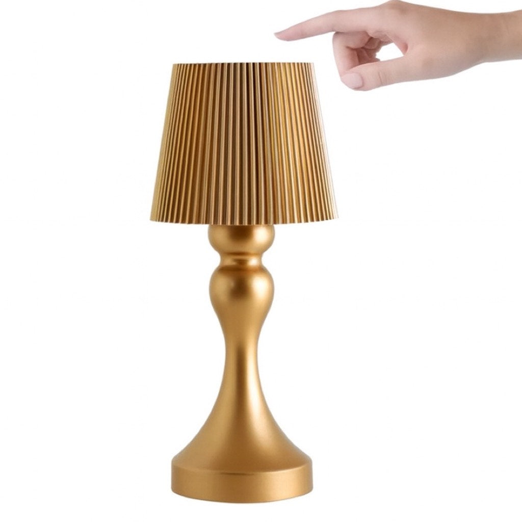 The Aureli Wireless Lamp in Gold