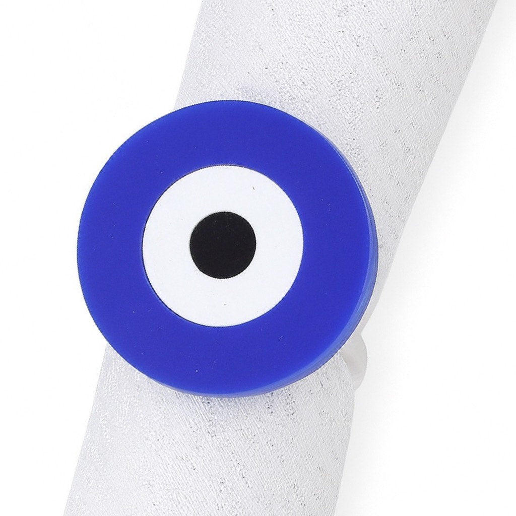 The Blue Eye Single Plexiglass Napkin Ring