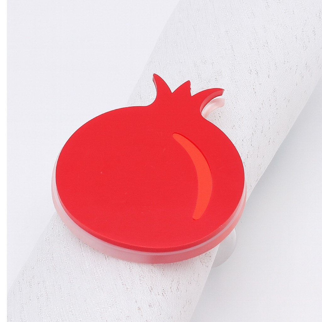 The Pomegranate Plexiglass Single Ring