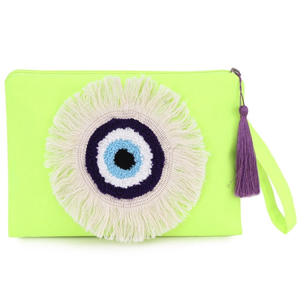 The Waterproof Eye Pouch in Neon