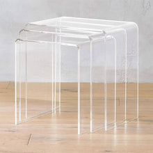 Load image into Gallery viewer, The Plexiglass Nesting Tables
