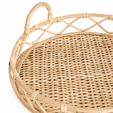 Load image into Gallery viewer, The Coastal Weave Tray Round
