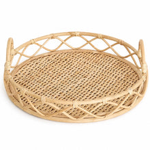 Load image into Gallery viewer, The Coastal Weave Tray Round
