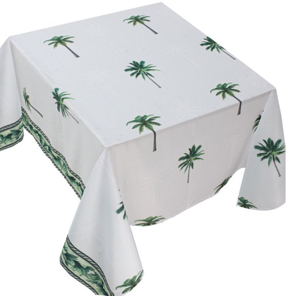 The Palm Square Table Cloth