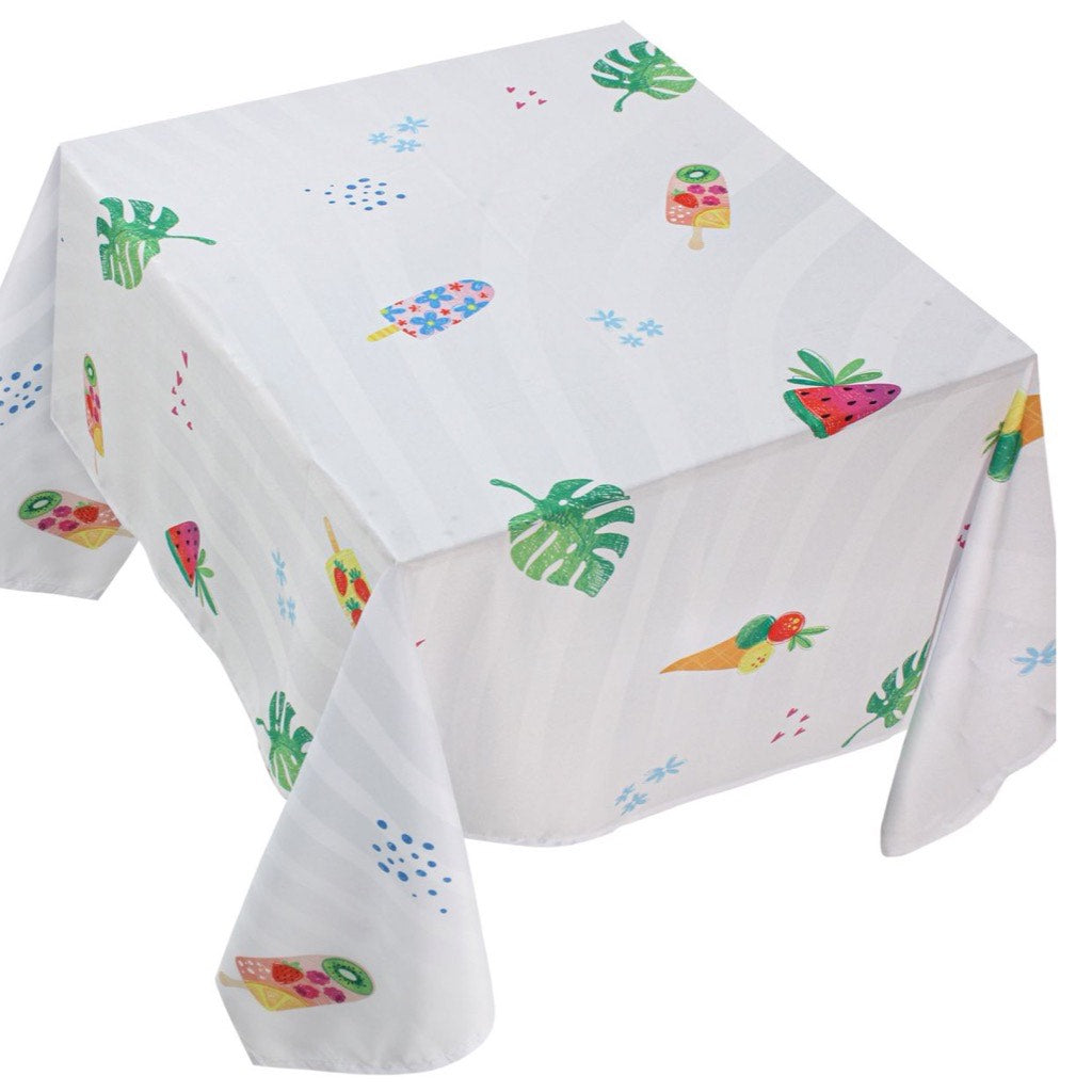 The Tropical Vacation Square Table Cloth
