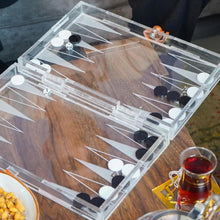 Load image into Gallery viewer, The Large Plexiglass Backgammon (Tawla)
