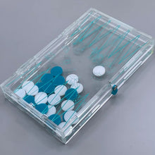 Load image into Gallery viewer, The Small Plexiglass Backgammon (Tawla)
