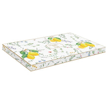 Load image into Gallery viewer, Fleurs Et Citrons Serving Dish
