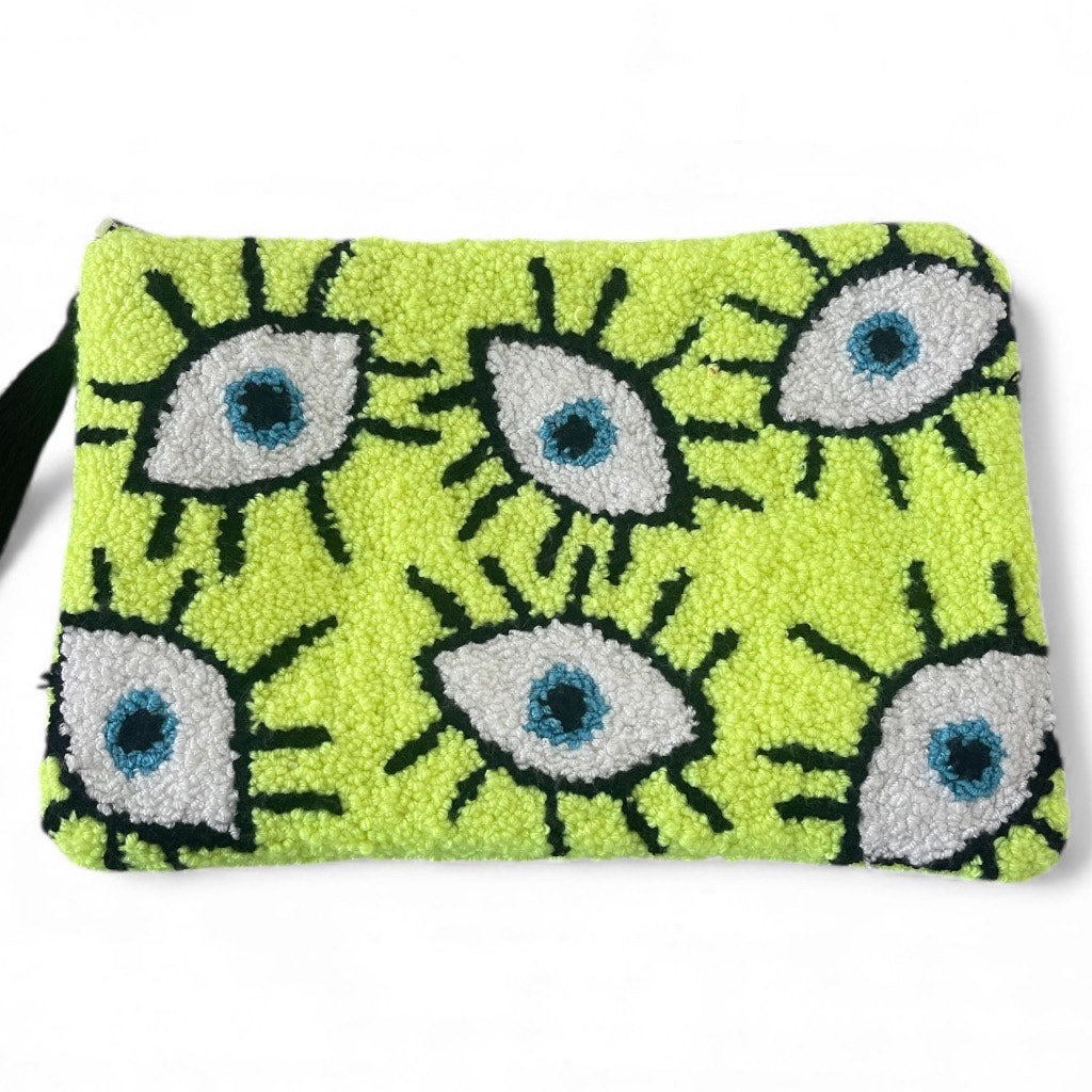 The Yellow Eye Tufted Clutch