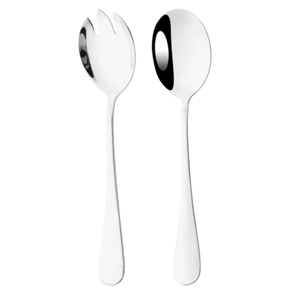 The Salad Serving Cutlery Set In Silver