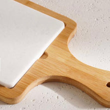Load image into Gallery viewer, The Natura Rectangular Marble Serving Board
