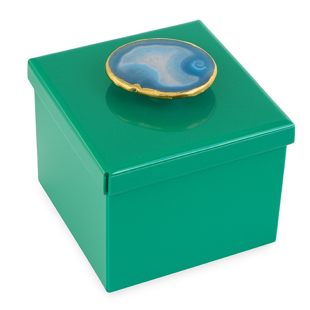 The Legacy Collection: Agate Box in Green