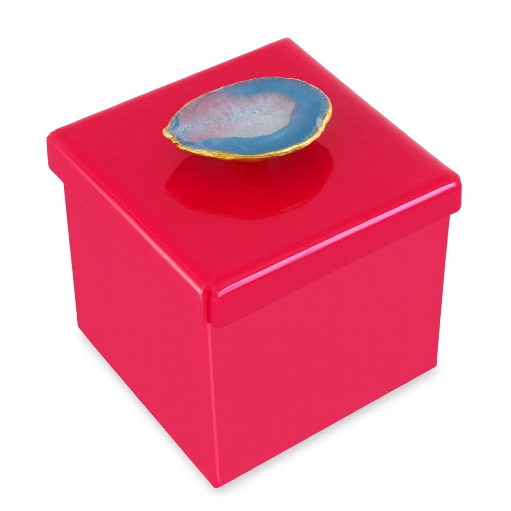The Legacy Collection: Agate Box in Fuchsia