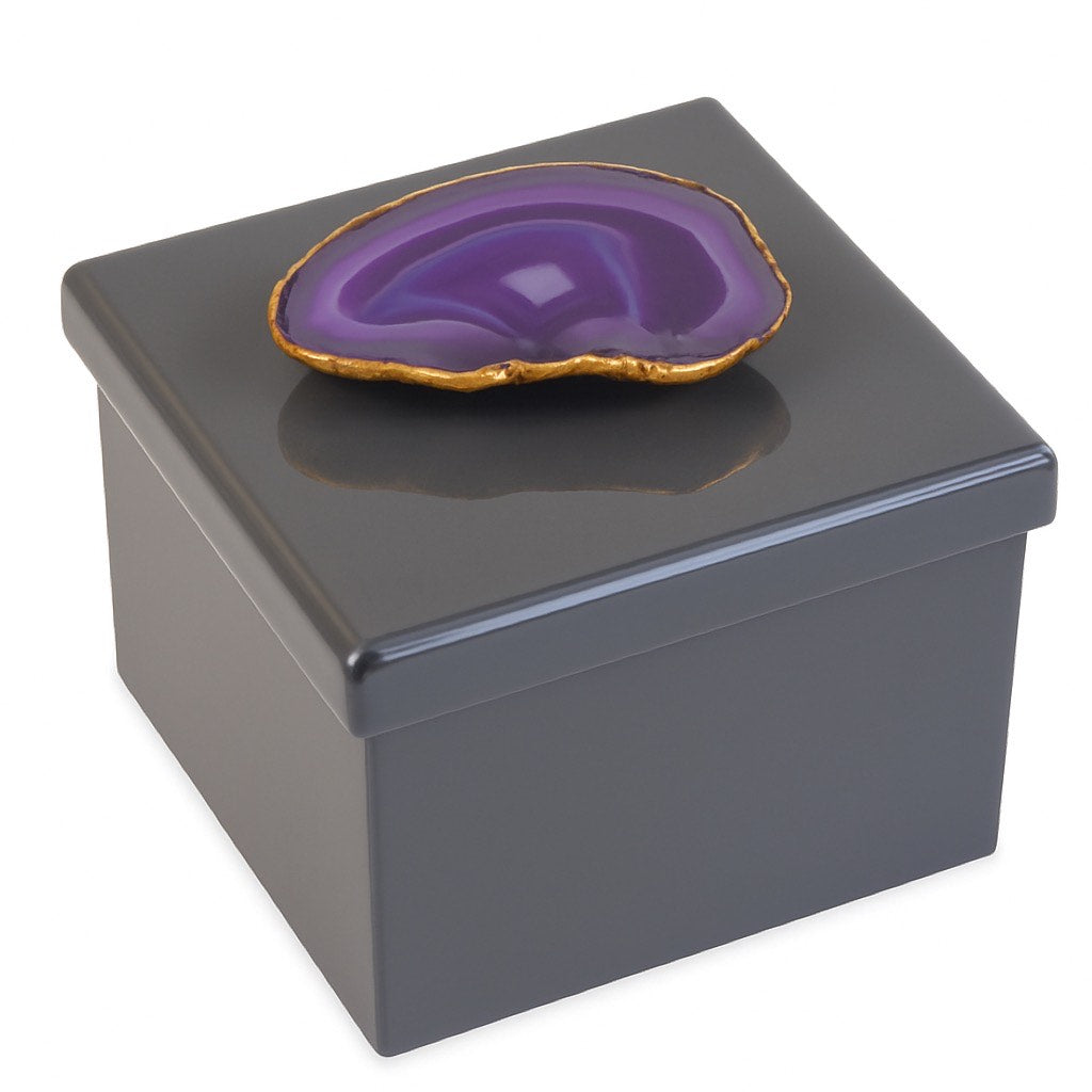 The Legacy Collection: Agate Box in Grey