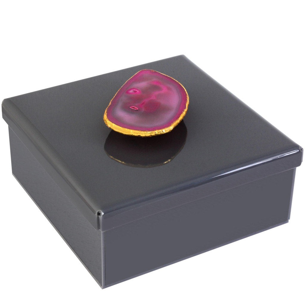 The Legacy Collection: Agate Box in Black
