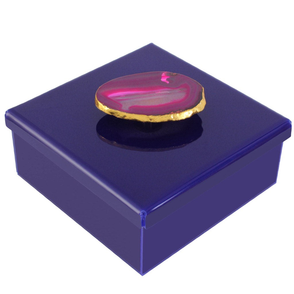 The Legacy Collection: Agate Box in Navy
