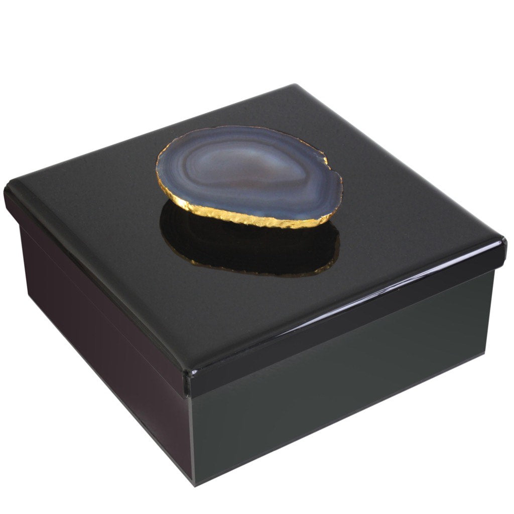 The Legacy Collection: Agate Box in Black