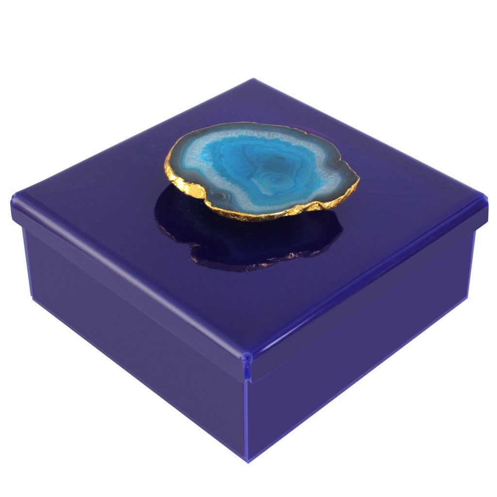 The Legacy Collection: Agate Box in Navy