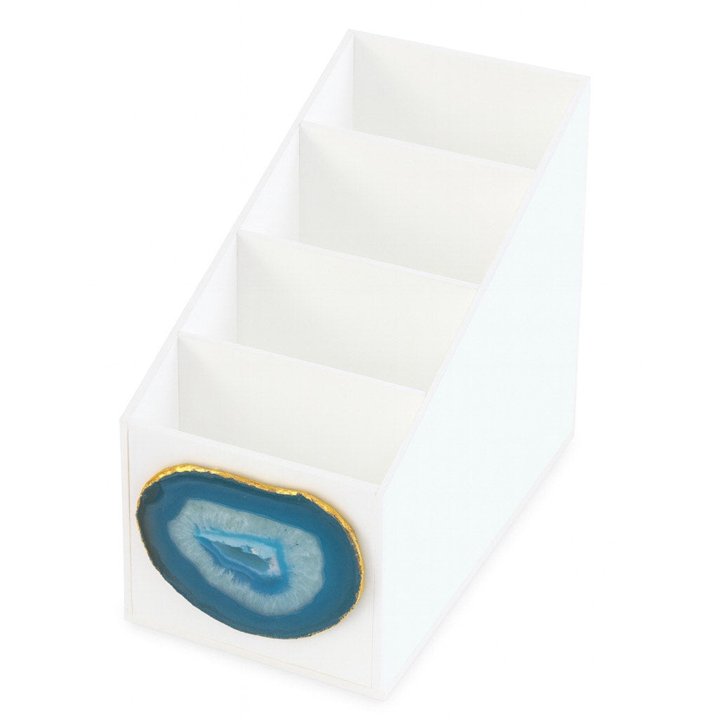 The Legacy Agate Remote Organizer in White