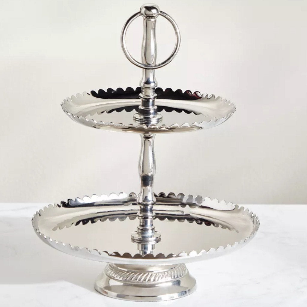 The Venicia Two Tier Serving Stand