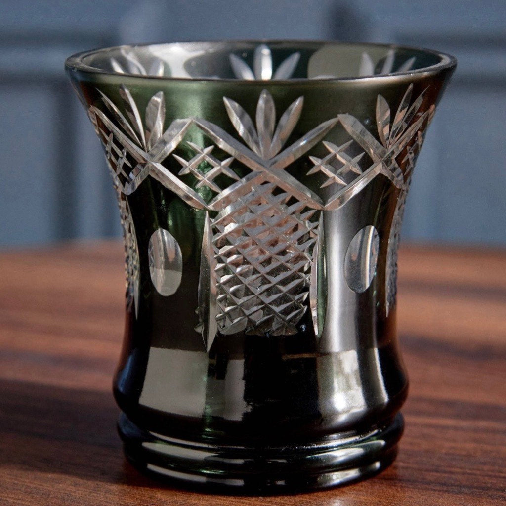 The Grey Murano Candle Holder