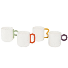 Load image into Gallery viewer, The Tivee Set of Four 350 ml Mugs - White
