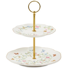 Load image into Gallery viewer, Dancing Butterflies- The Two Tier Cake Stand
