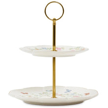 Load image into Gallery viewer, Dancing Butterflies- The Two Tier Cake Stand
