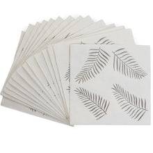 Load image into Gallery viewer, The Silver Leaf Pack of 20 Napkins
