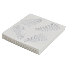 Load image into Gallery viewer, The Silver Leaf Pack of 20 Napkins

