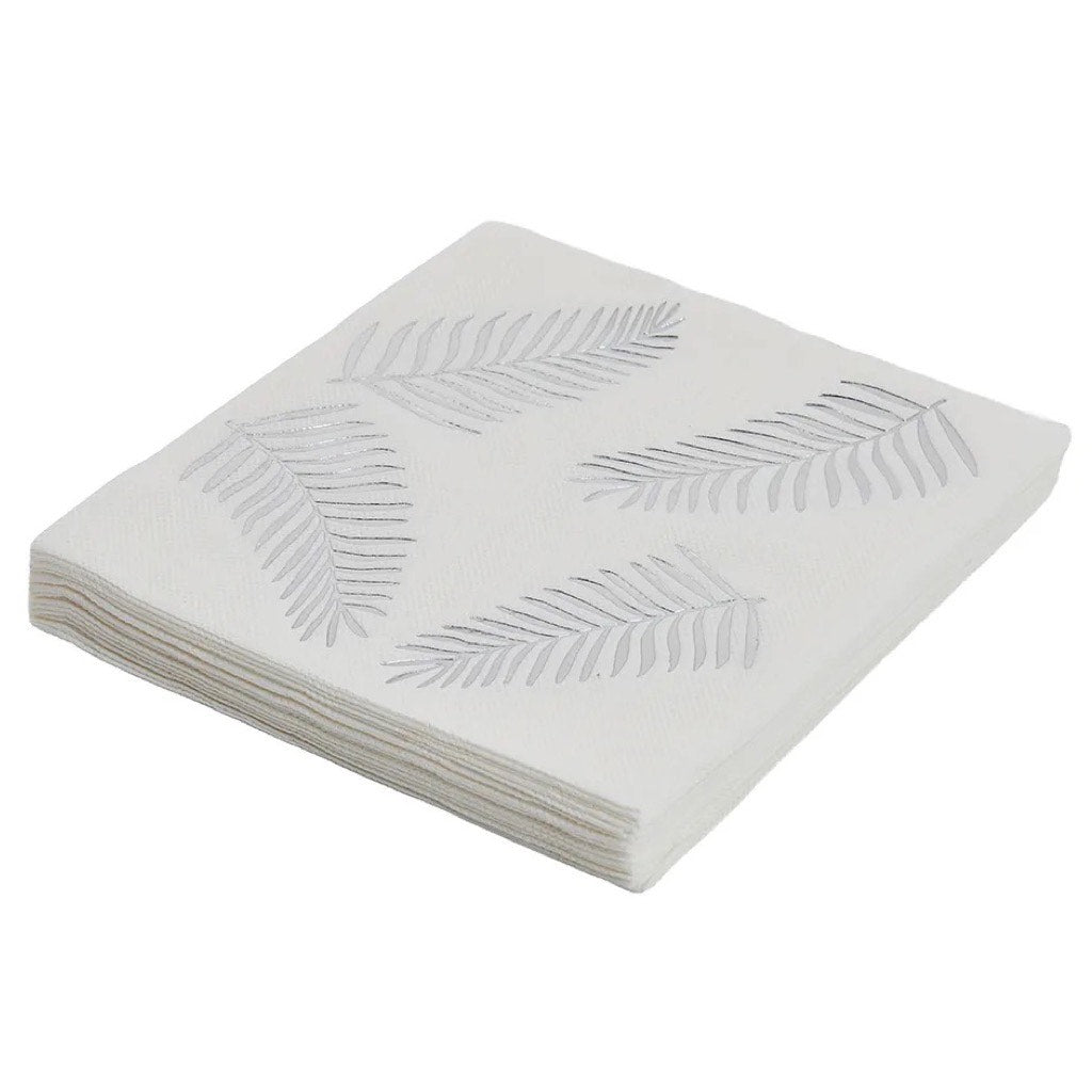 The Silver Leaf Pack of 20 Napkins