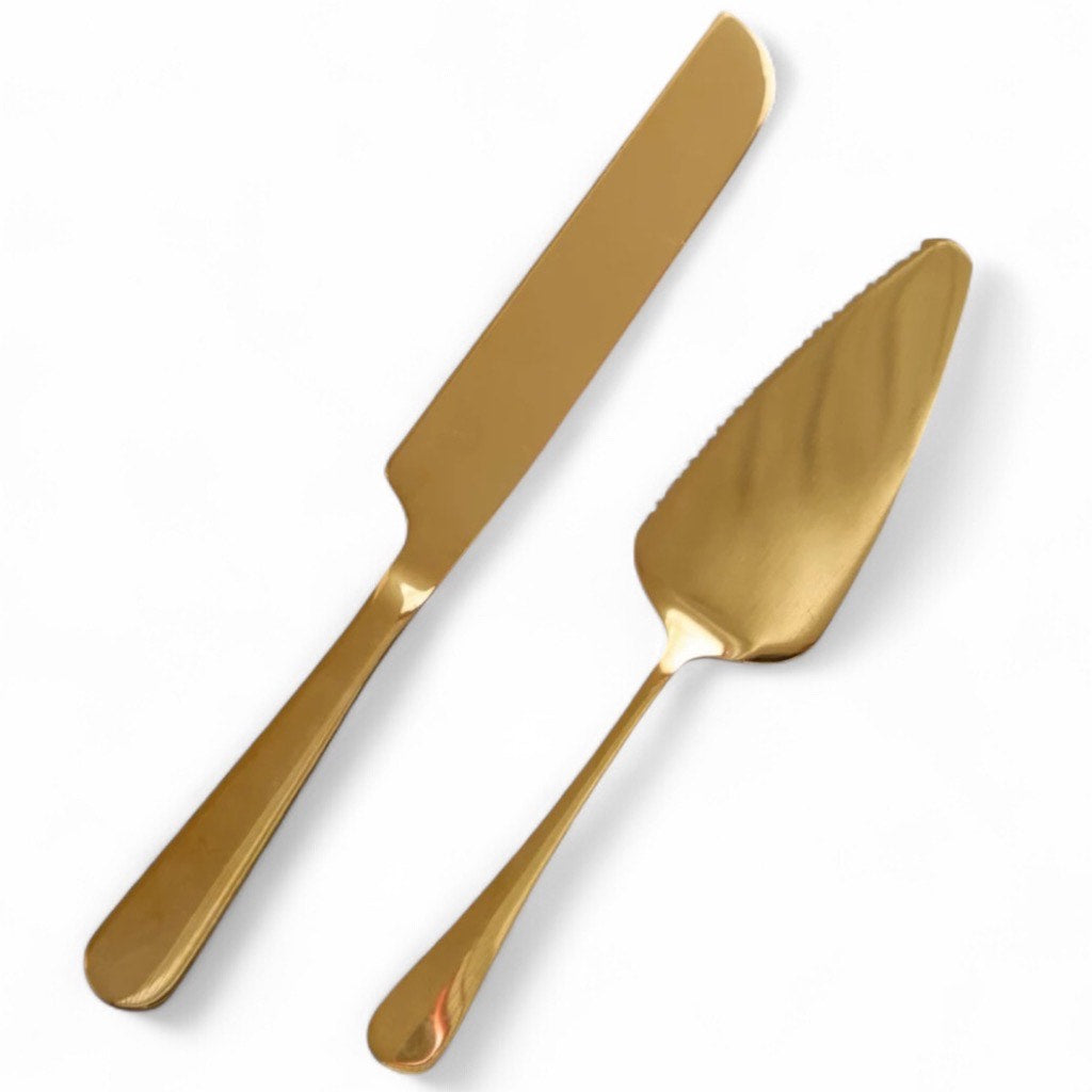 The Golden Cake Lifter Set
