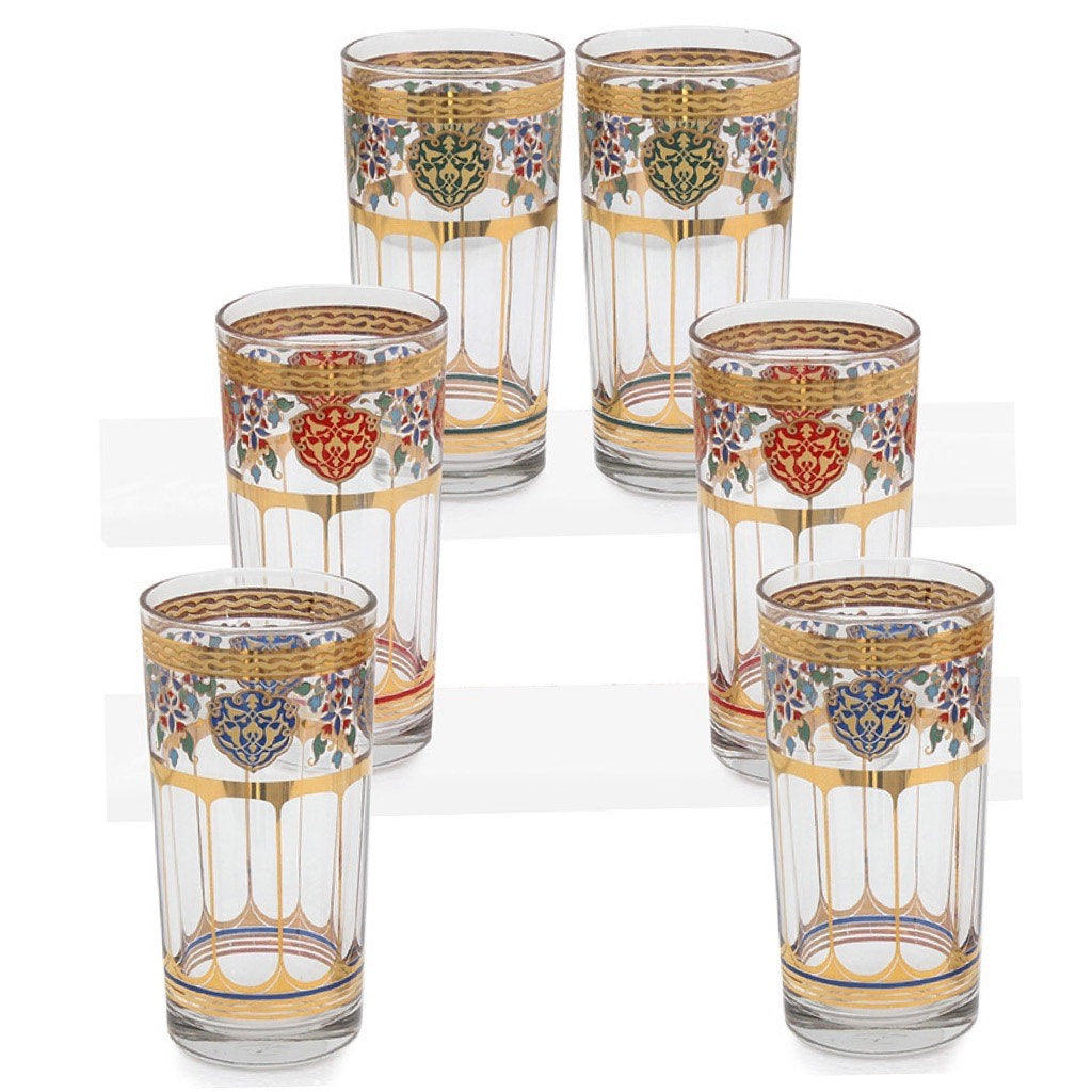 Le Marocain Set of Six Glasses