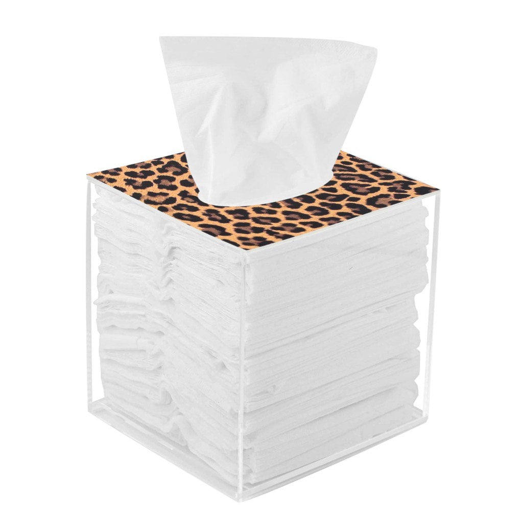 L'animal By MAWD Tiger Top Tissue Box