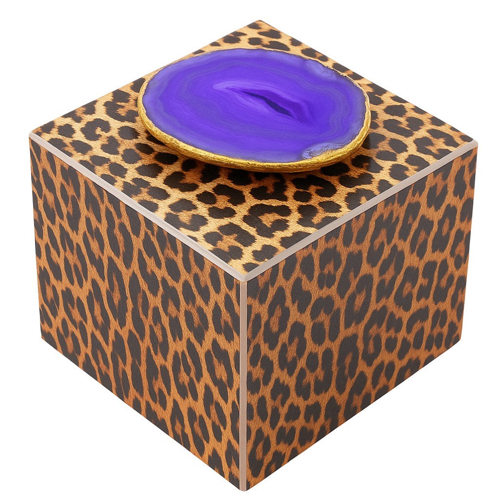L'Animal By MAWD Agate Snack Box