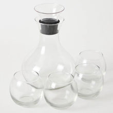 Load image into Gallery viewer, The Bologna Decanter &amp; Four Glasses Set
