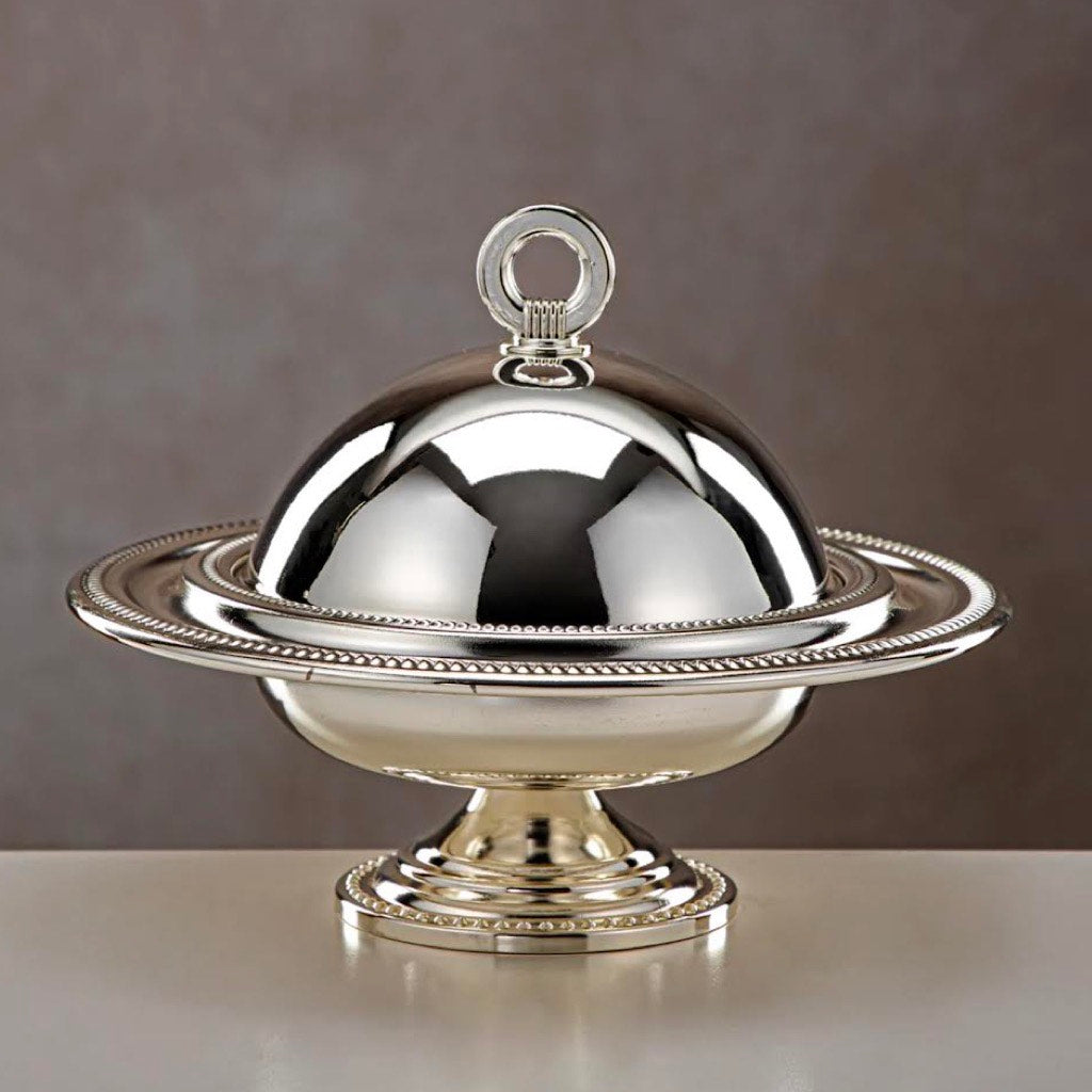 The Monarch Tamr/Chocolate Dish In Silver