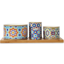 Load image into Gallery viewer, The Marrakesh Collection: The Five Piece Appetizer/Tea Condiment Set
