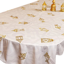 Load image into Gallery viewer, The Shimmering Lanterns Rectangular Table Cloth
