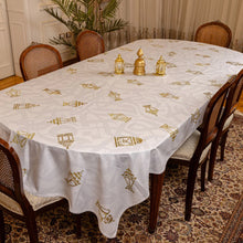 Load image into Gallery viewer, The Shimmering Lanterns Rectangular Table Cloth
