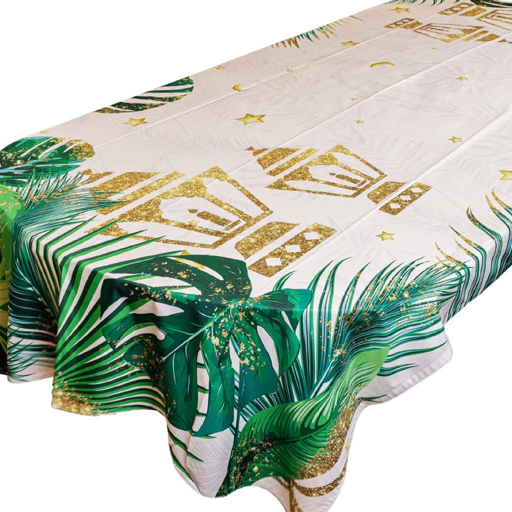 Iftar In The Garden Rectangular Table Cloth