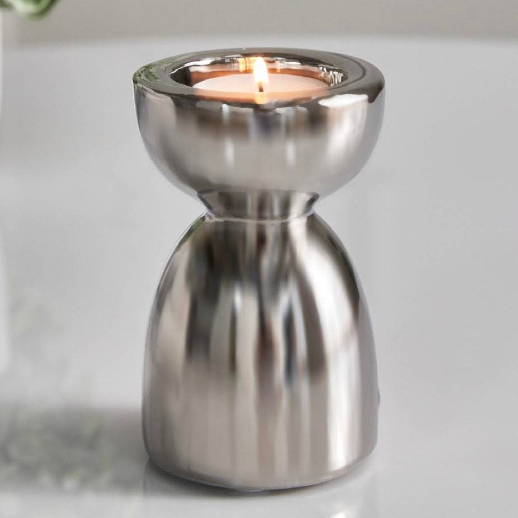 The Hourglass Candle Holder