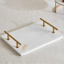 Load image into Gallery viewer, La Blanca Marble Tray
