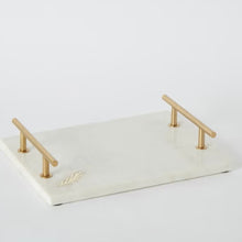 Load image into Gallery viewer, La Blanca Marble Tray
