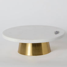 Load image into Gallery viewer, La Blanca Footed Cake Stand
