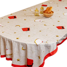 Load image into Gallery viewer, The Tarbouche &amp; Darwish Rectangular Table Cloth
